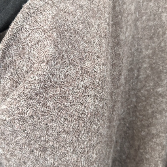 Long-sleeve brown tunic sweater stretch with black detailing Melissa Nepton - Picture 4 of 7